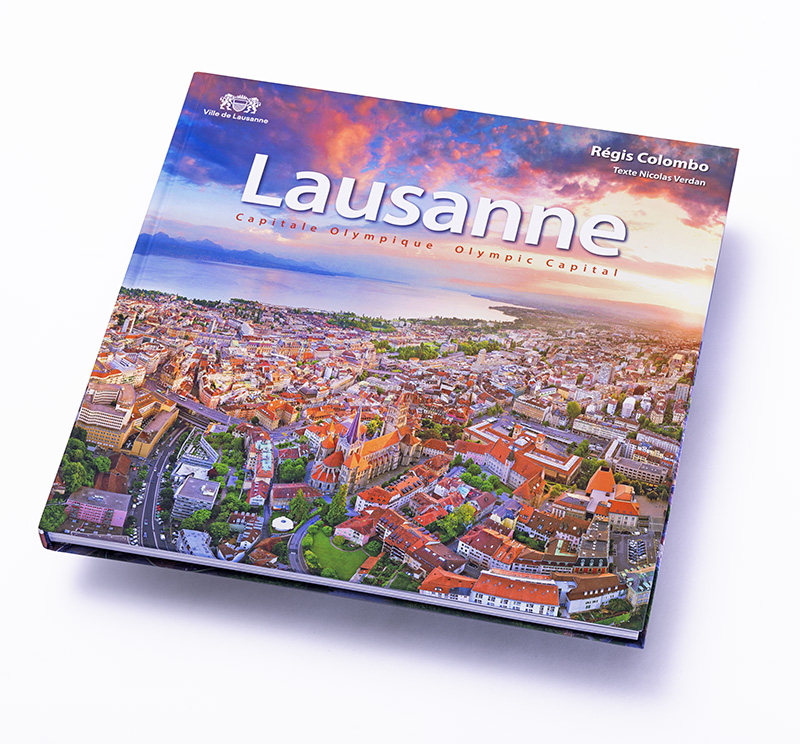 Création et édition du livre officiel de la Ville de Lausanne - Régis Colombo photographe
