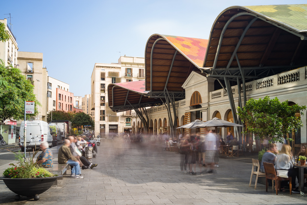 Mercado de Santa Caterina - Barcelone, Espagne | Enric Miralles & Benedetta Tagliabu